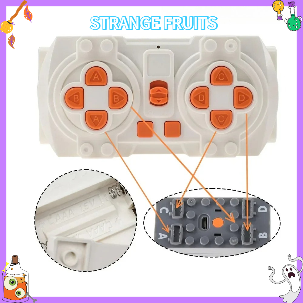 Battery Case Storage - 8-way Remote Control With APP Programming