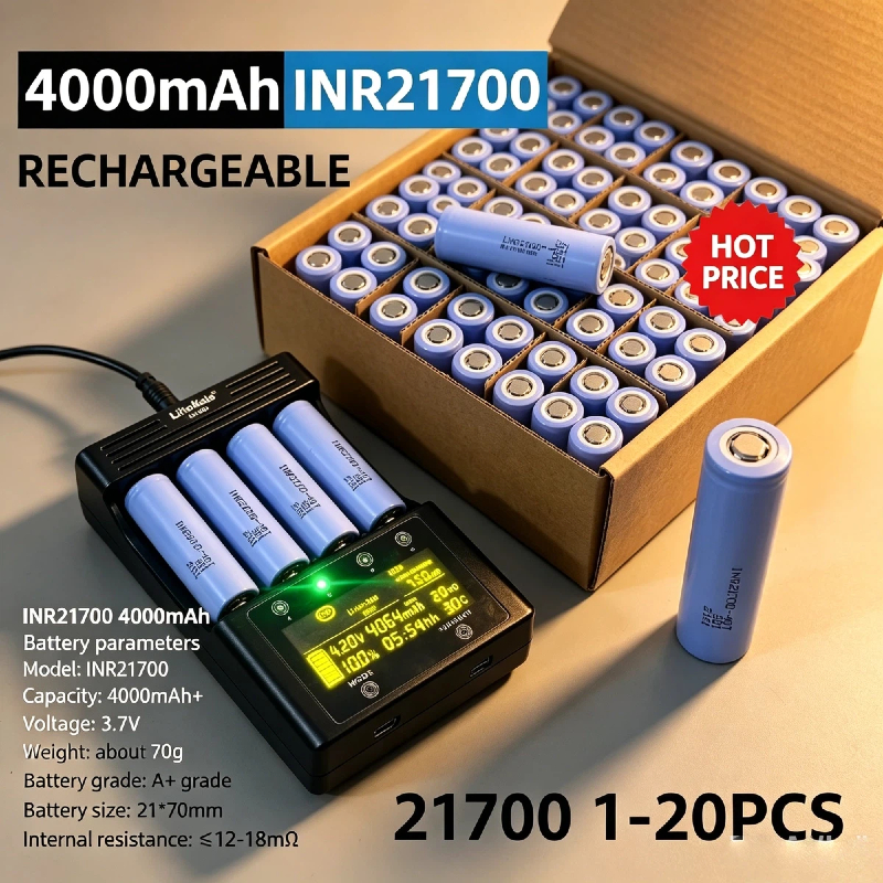 Vaping Goods - INR 21700-40T Rechargeable Li-ion Battery 4000mAh
