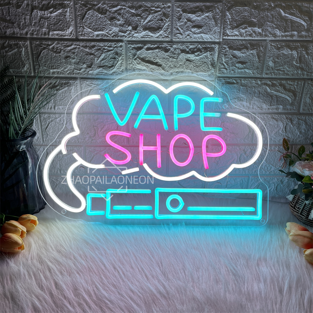 VAPE SHOP Led Neon Sign Wall R - Vaping Shop 评论和价格