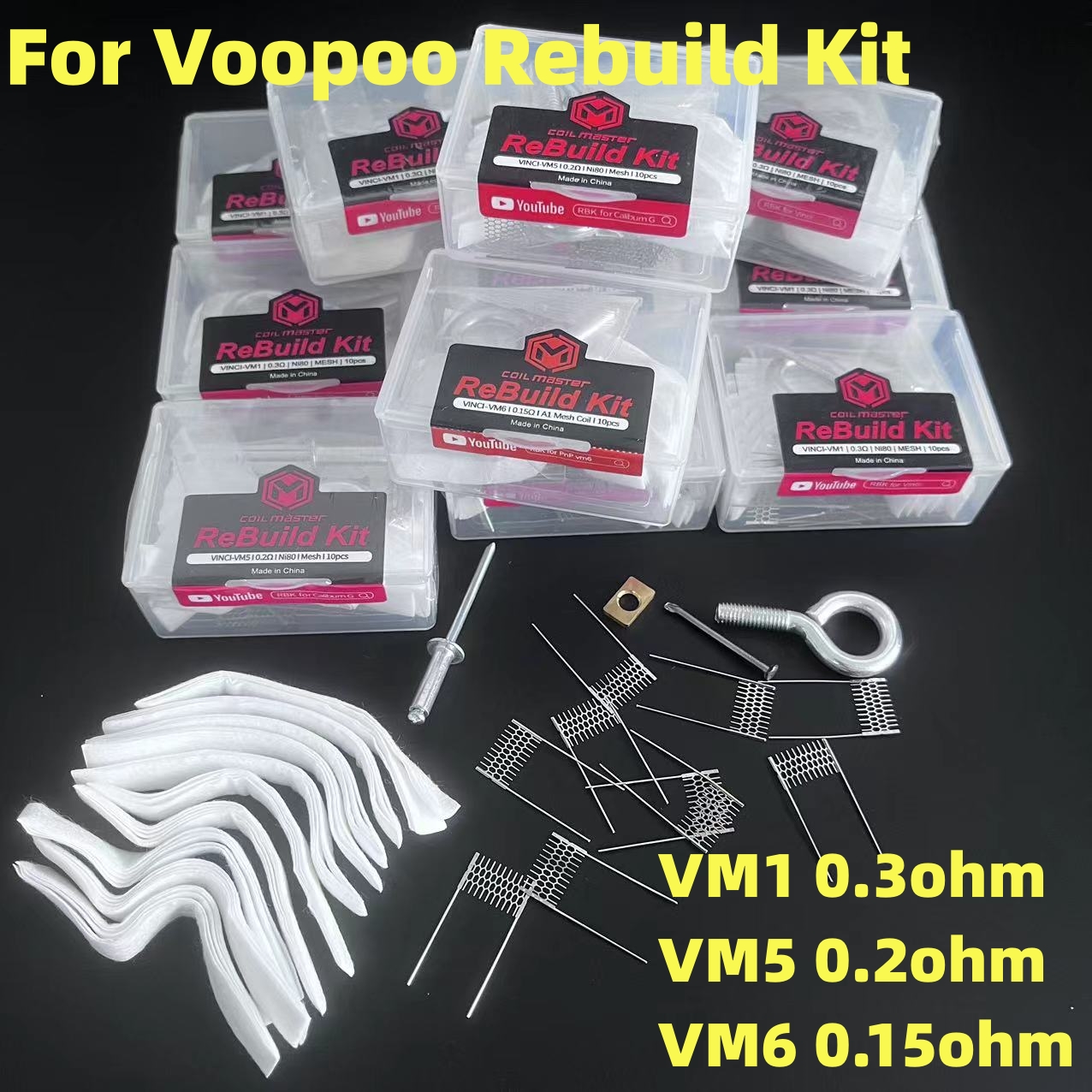 DIY Rebuild Kit For PNP Rebuil - Coil Building Kit 评论和价格