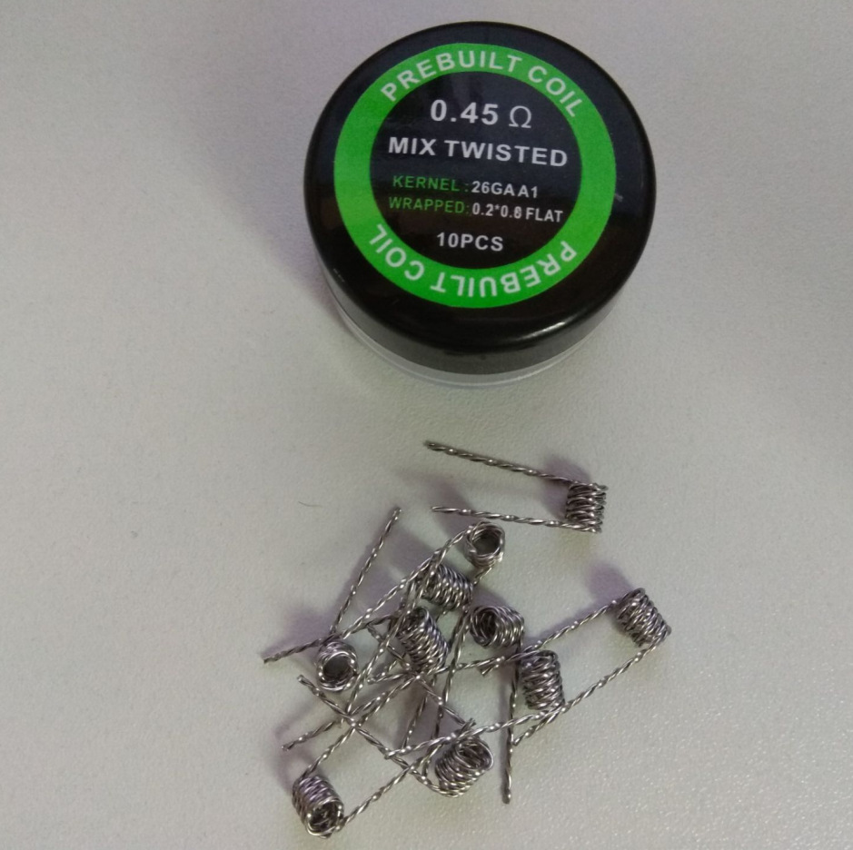 10Pcs/Box Fuse A1 Heating Wire - Clapton Wire Pre Built 评论和价格
