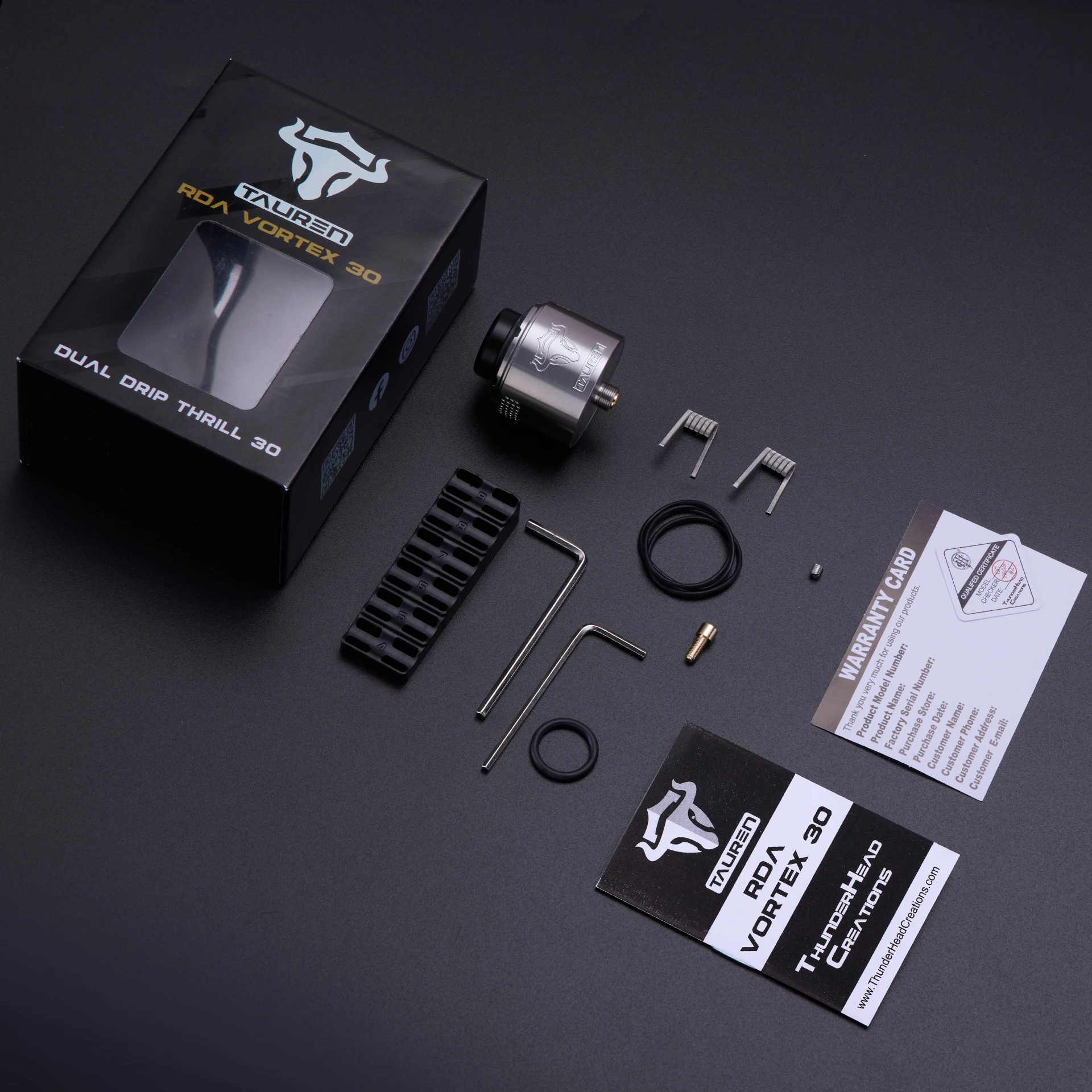ThunderHead Creations TAUREN R - Rda Atomizer Deck 评论和价格