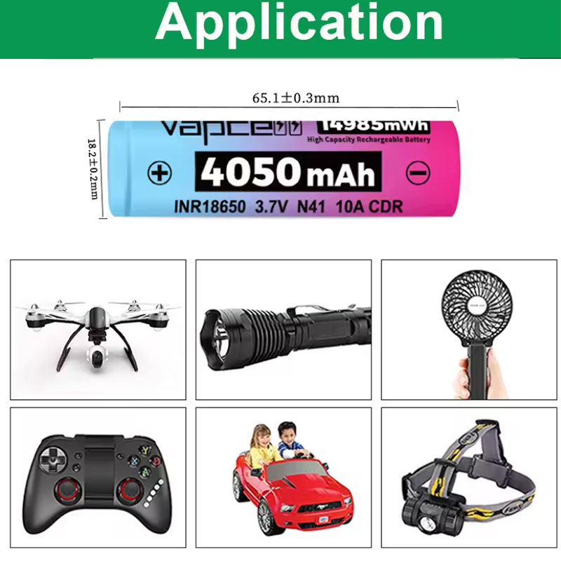 New Original Vapcell N41 18650 - Vape Battery 18650 评论和价格