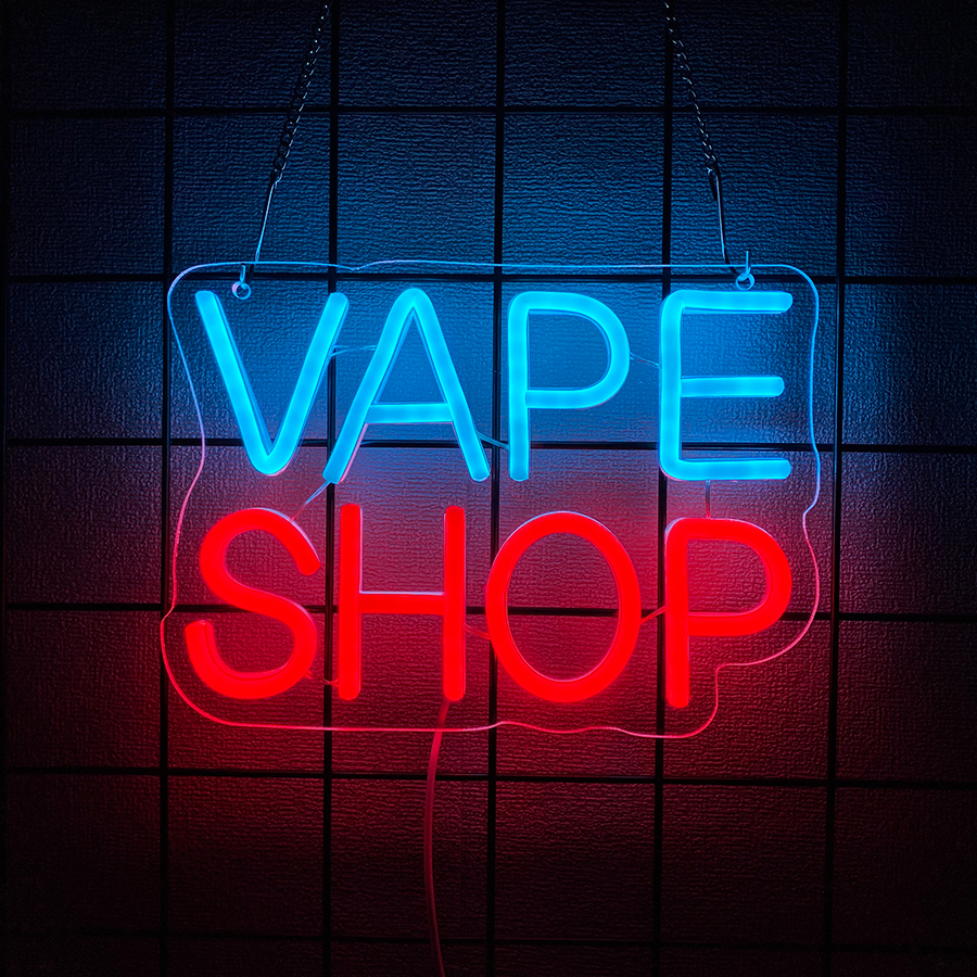 Vape Shop Neon Sign For Wall D - Vaping Shop 评论和价格