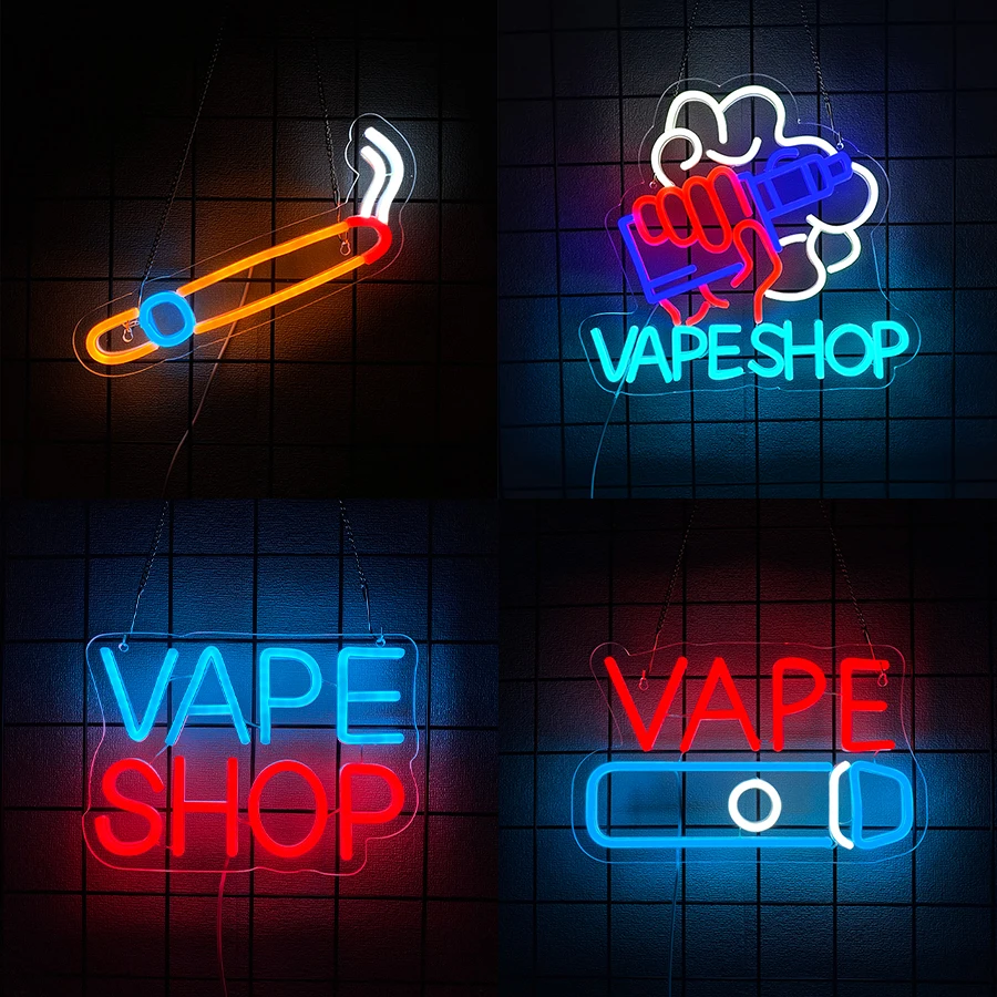 Light Up Sign For Smoke Store, - Vaping Shop 评论和价格