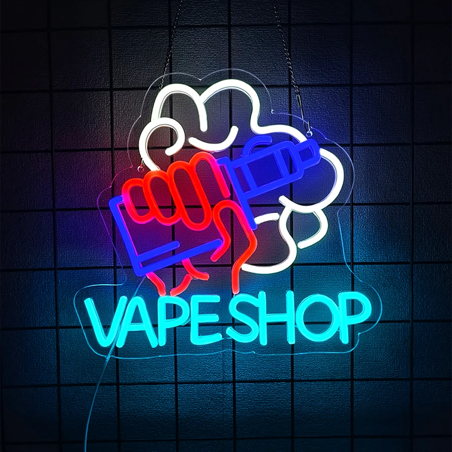 Light Up Sign For Smoke Store, - Vaping Shop 评论和价格