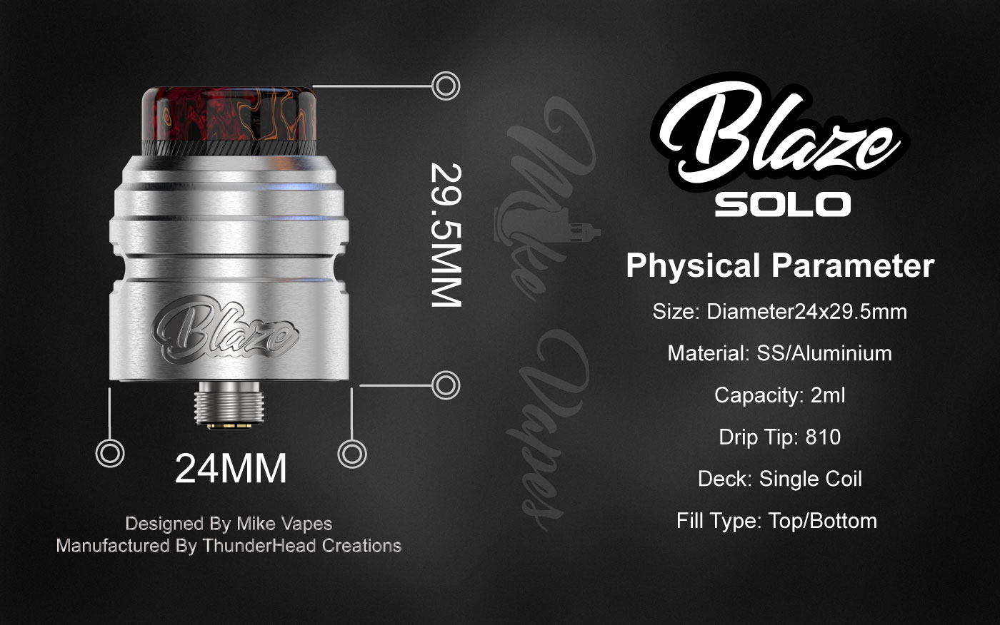 Original ThunderHead Creations - Rda Atomizer Deck 评论和价格