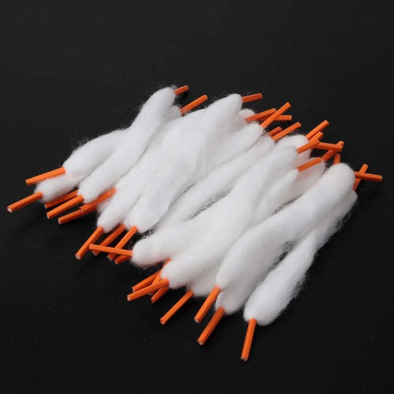 100pcs Coil wick Cotton Replac - Rda Atomizer Deck 评论和价格
