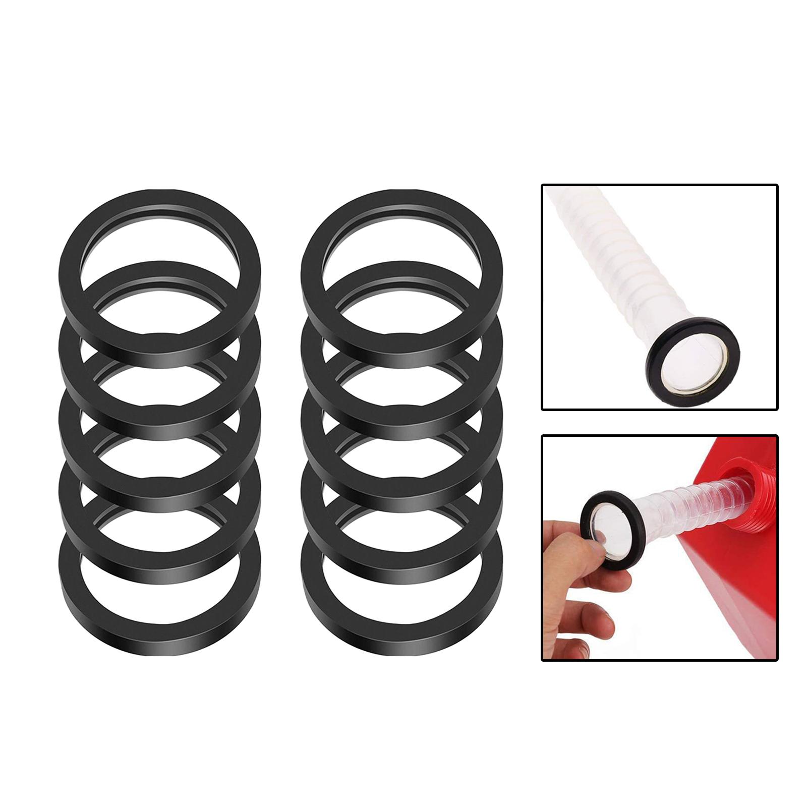 10 Pack Fuel Tank Nozzle Seals - Tank O-Ring Seal 评论和价格