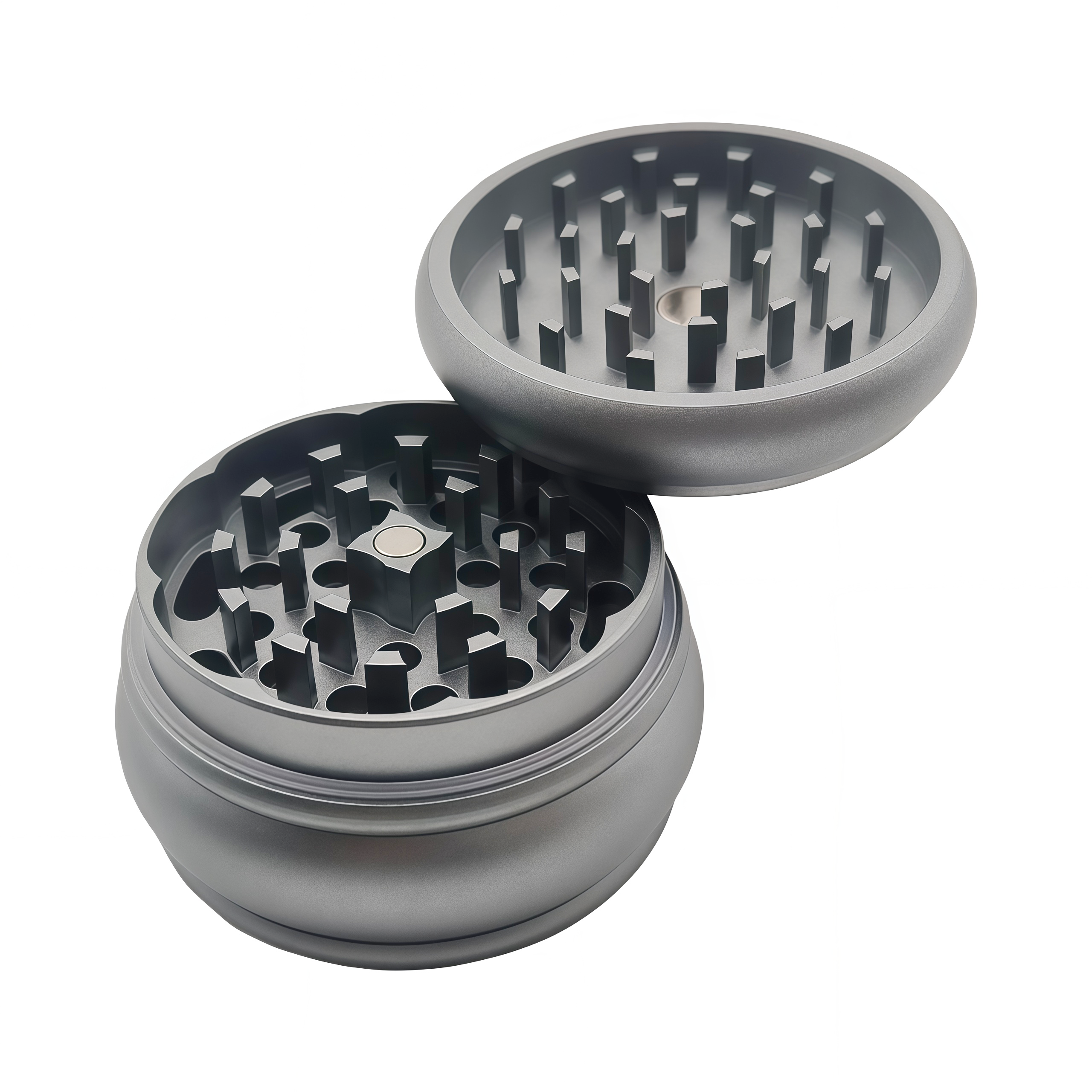 62mm Tobacco Grinder - 4-Layer - Vape Band Silicone 评论和价格