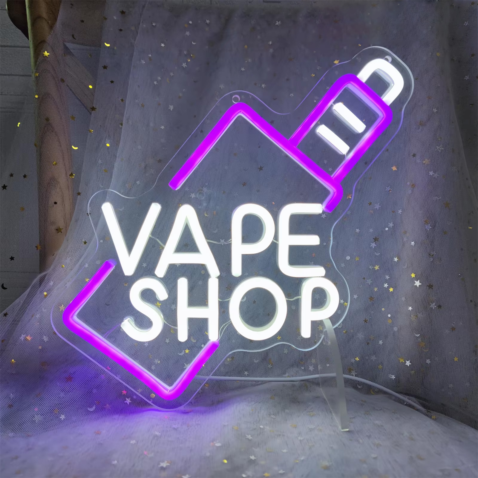 VAPE Shop LED Neon Sign Fit Fo - Vaping Shop 评论和价格
