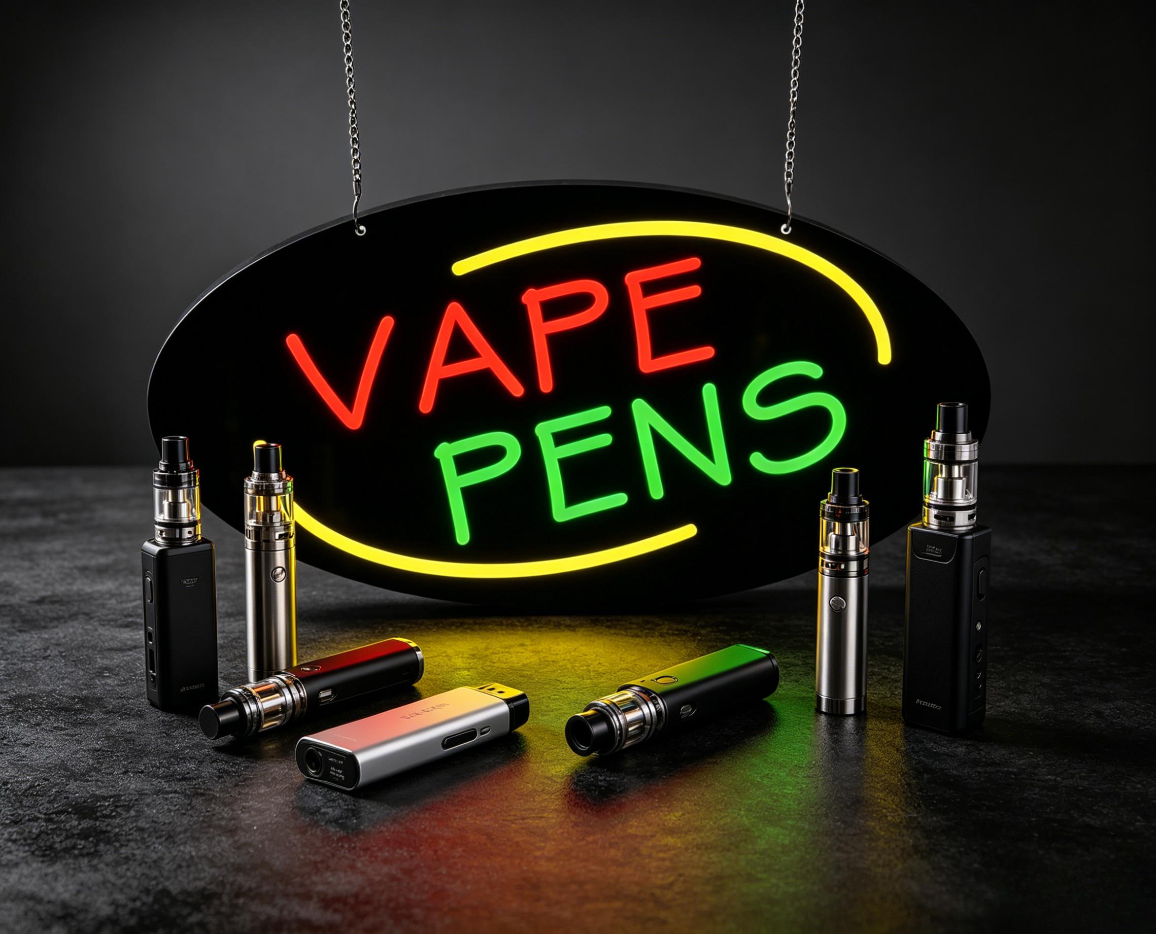 Vape Pens Neon Sign Dimmable L - Vaping Shop 评论和价格