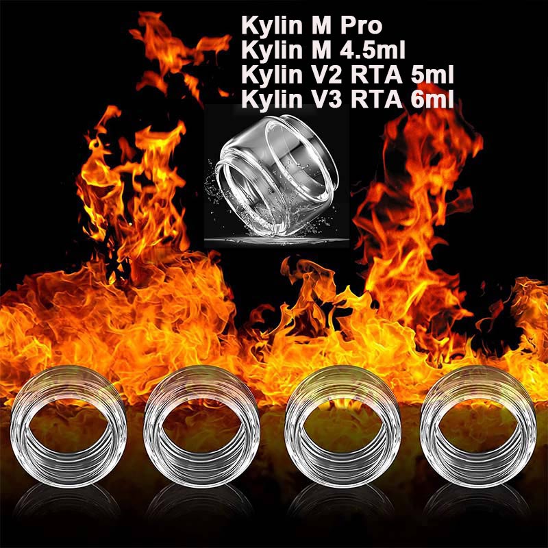 5 Pieces Bubble Glass Tank for - Drip Tip Resin 评论和价格