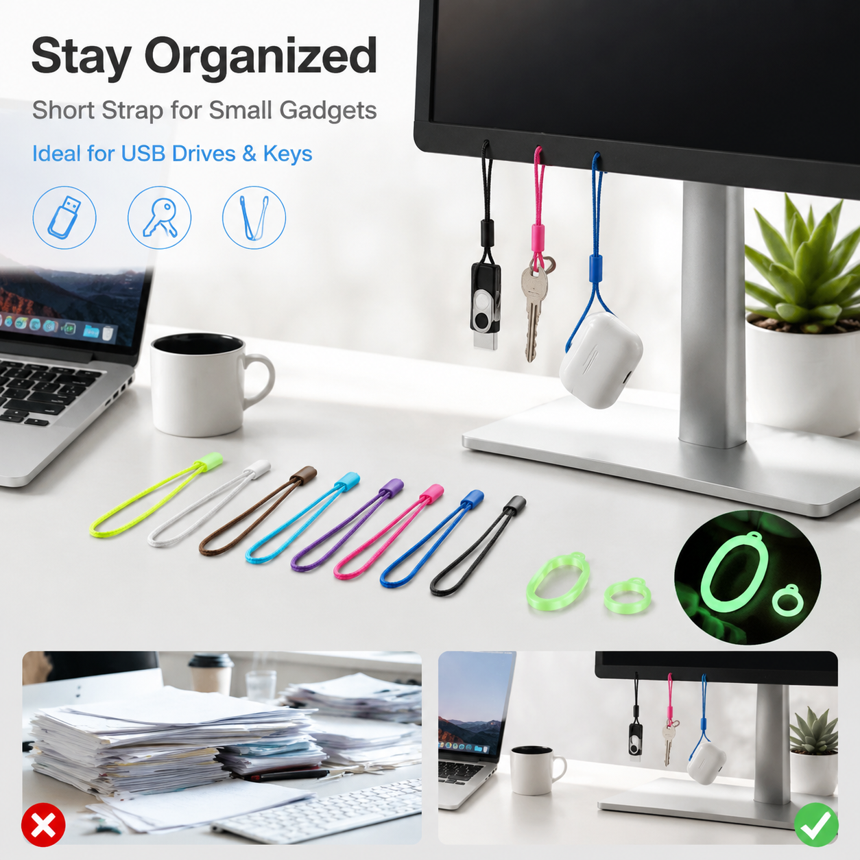 Universal Silicone Lanyard Set - Vape Band Silicone 评论和价格