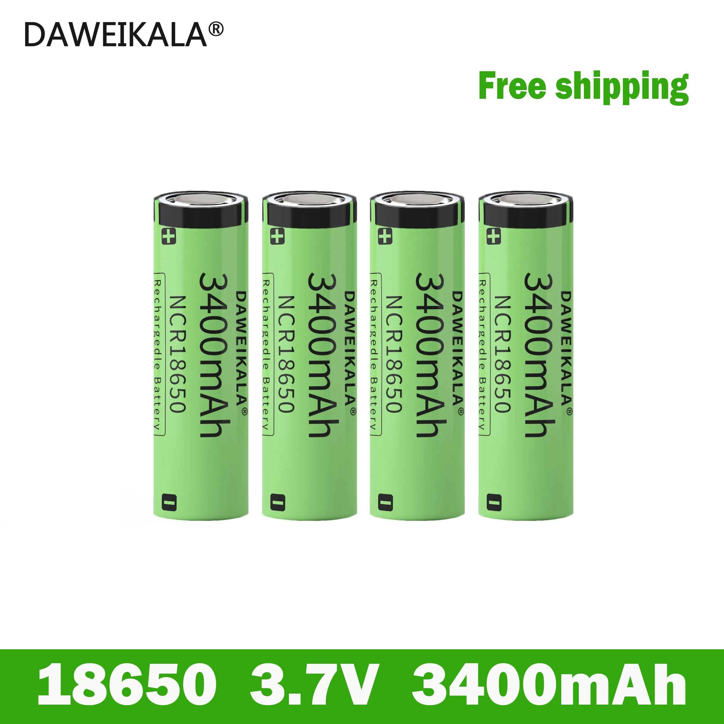 Premium 18650B 3400mAh 3.7V Ba - Vape Battery 18650 评论和价格