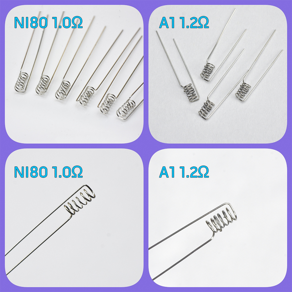 50/100pcs Resistance A1 1.2ohm - Coil Building Kit 评论和价格