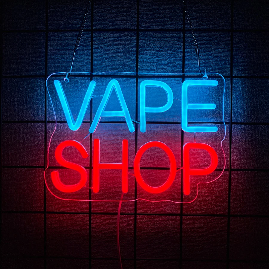 Vape Shop Neon Sign For Wall D - Vaping Shop 评论和价格