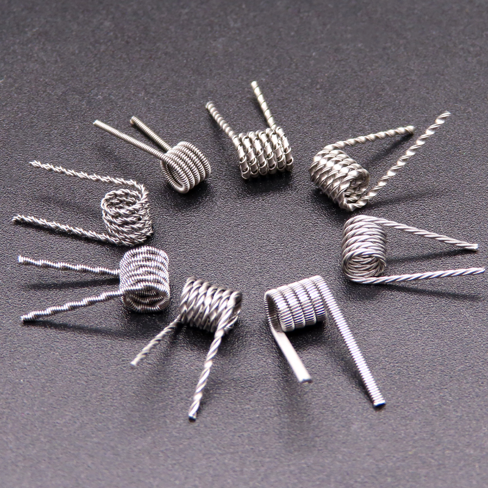 48pcs/set Premade Coils RTA RD - Clapton Wire Pre Built 评论和价格