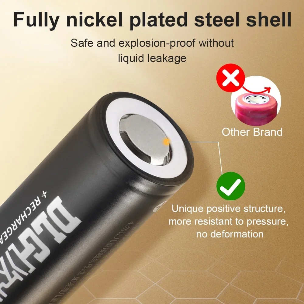 DLGPOWER 21700 3.7V 5000mAh Hi - Vaping Goods 评论和价格