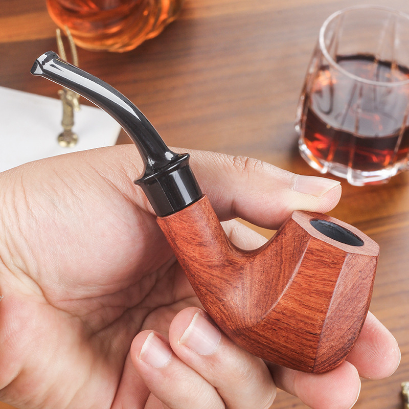 rosewood pipe traditional old- - Smoking & Vaping Accessories 评论和价格