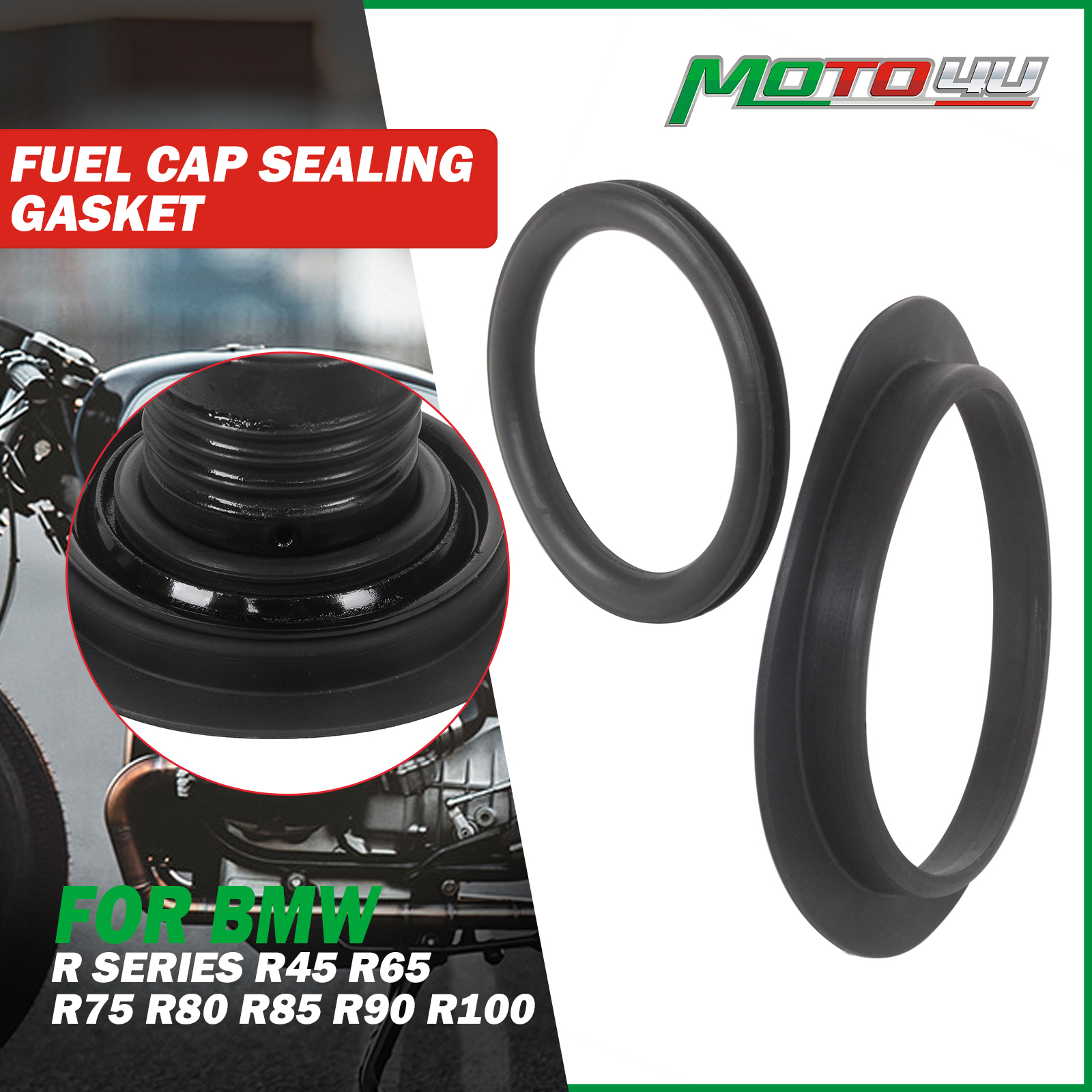 MOTO4U For BMW R Series R45 R6 - Tank O-Ring Seal 评论和价格
