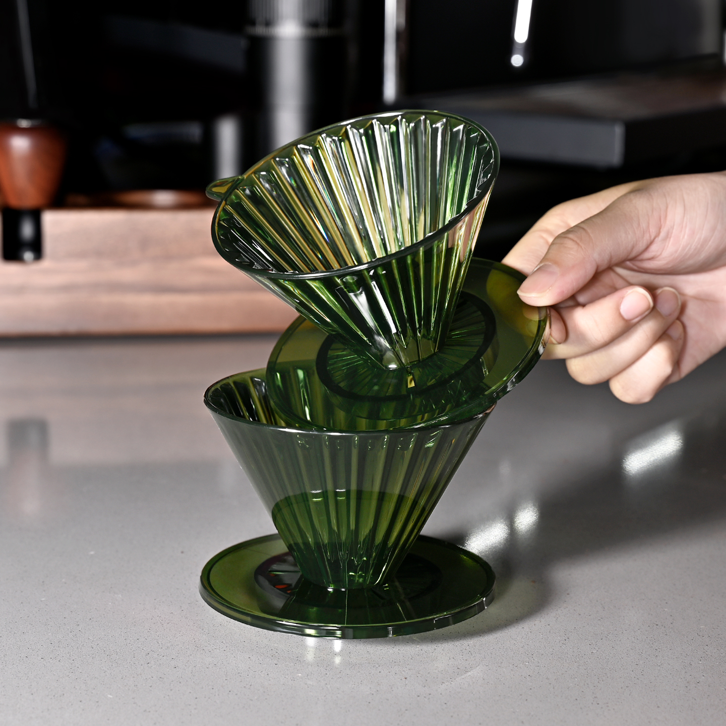 Reusable Coffee Dripper Resin  - Drip Tip Resin 评论和价格