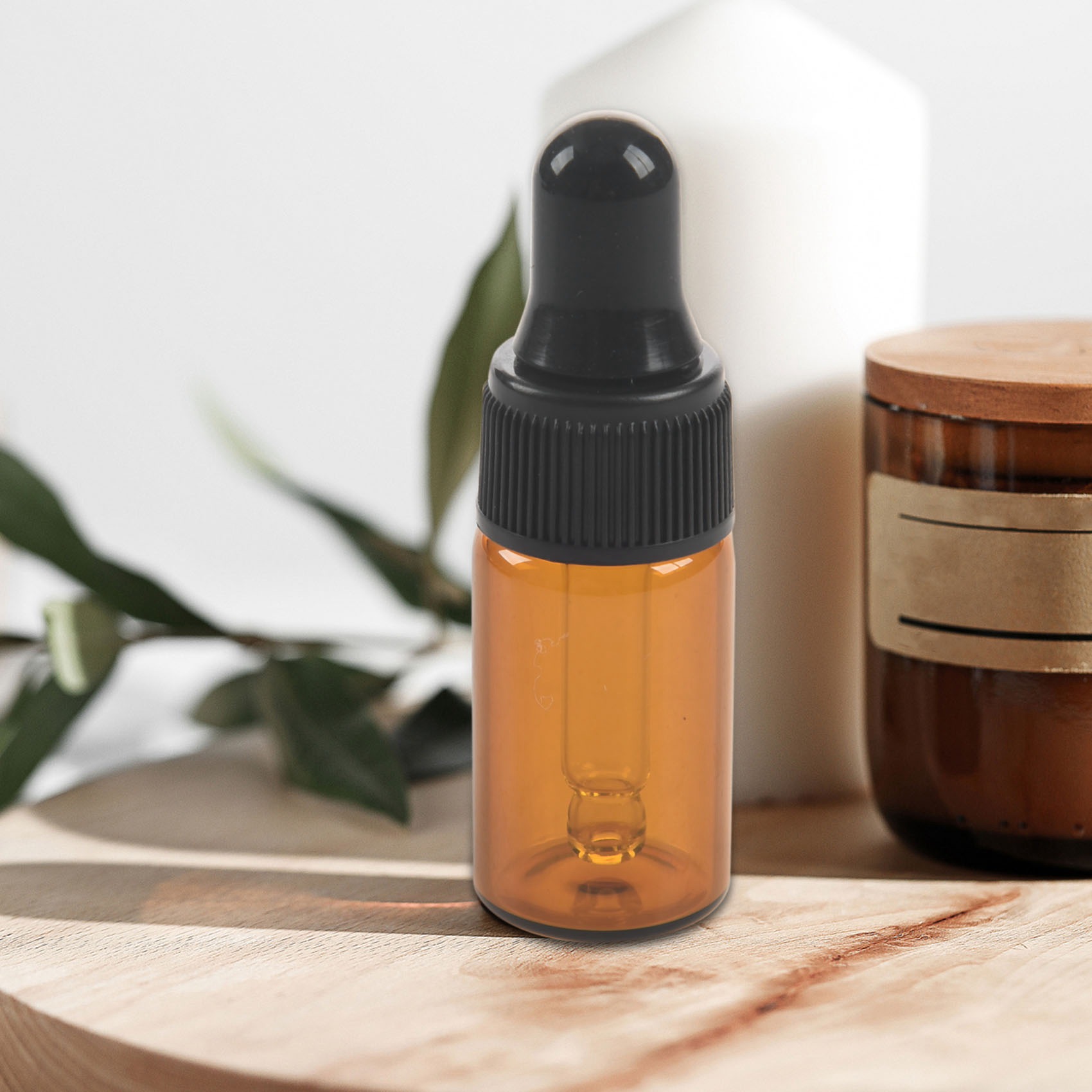 10pcs 3ml Empty brown Glass Dr - Juice Bottle Dropper 评论和价格