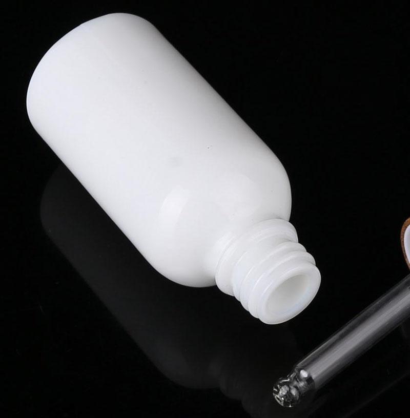 10ml 15ml 30ml white essential - Juice Bottle Dropper 评论和价格