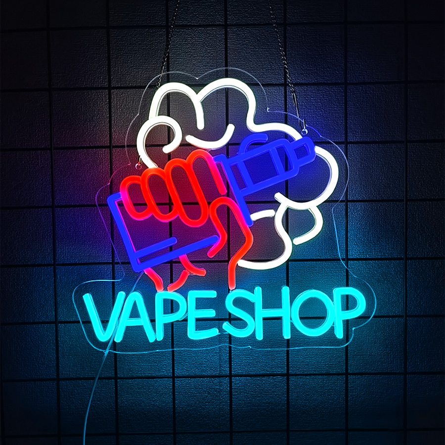 Smoke Series Neon Sign For Wal - Vaping Shop 评论和价格