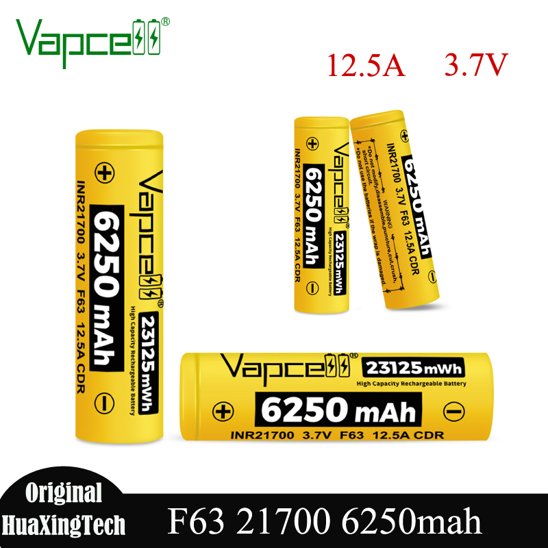 New Vapcell F63 21700 Battery  - Vape Battery 18650 评论和价格