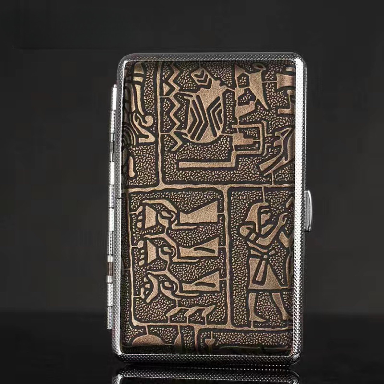 New 5.5 slim metal leather Cig - Smoking & Vaping Accessories 评论和价格