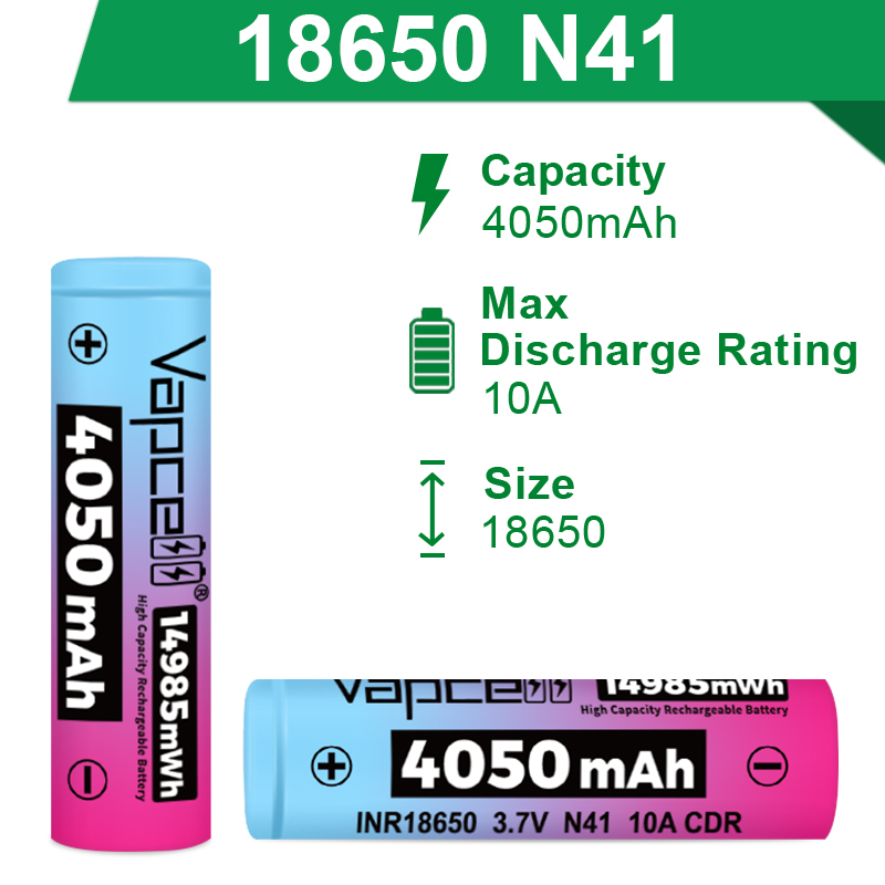 New Rainbow 18650 Battery Vapc - Vape Battery 18650 评论和价格